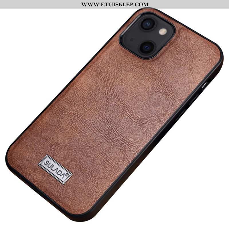 Etui do iPhone 14 Efekt Skóry Sulada